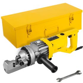 VEVOR Electric Hydraulic Rebar Cutter, 900W Portable Electric Rebar Cut 5/8" 16mm #5 Rebar within 3 Seconds, 110V