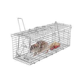 Single Door Rat Trap Cage for Use Indoor Outdoor