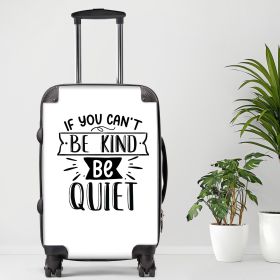 Be Kind Luggage, 20/24/28 Inch Luggage, Carry-On, Custom Luggage, Luggage Set, Suitcase, Travel, Vacation, Cabin Suitcase, Custom Suitcase (size: 24" Medium)